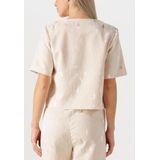 Amaya Amsterdam - Elegante Zilveren Blazer - Ecru - Dames