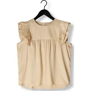 Studio Amaya - Lea - T-shirt - Beige - Luchtige Stof