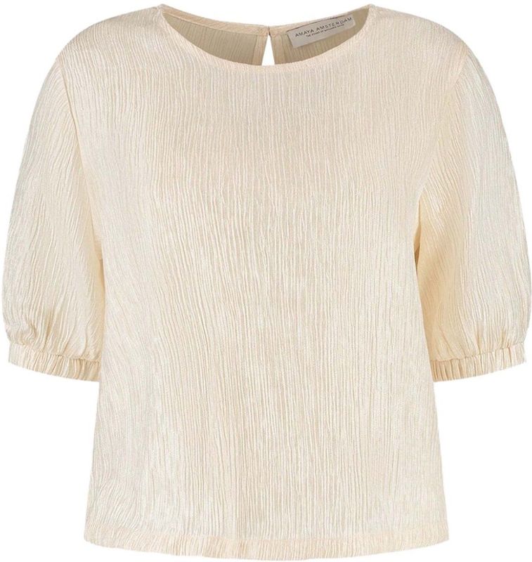 Amaya Amsterdam - Danielle Top - Beige - 100% Katoen