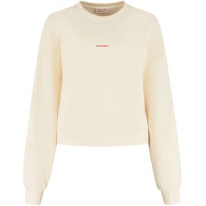 Studio Amaya - Betsie Sweater - Off-white - Licht Cropped