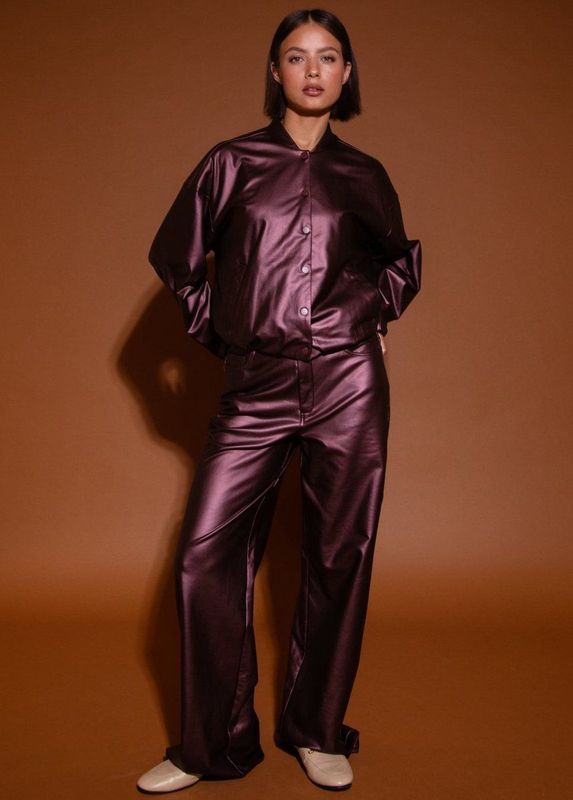 Studio Amaya - Harper - Broek - Bordeaux