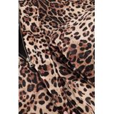 Studio Amaya - Feline Jacket - Jasje - Bruin met Luipaardprint