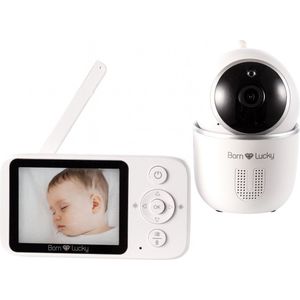Born Lucky - Babeo+ - Babyfoon Met Monitor - 2.8-inch LCD Kleurenscherm - Draadloze Digitale Video-overdracht