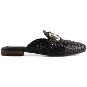 5PM - Matera rno Mule - Zwart - Leer