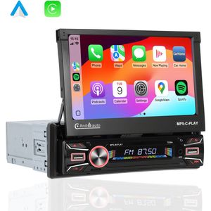 Boscer - BSCR-A3689 - Autoradio - 7 Inch - Android 15 - Apple Carplay & Android Auto Draadloos - Navigatiesysteem - Bluetooth
