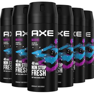 Axe - Marine - Bodyspray - 150ML - 12 Stuks - Voordeelverpakking