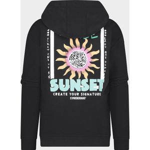 Poederbaas - Arty Hoody - Vest - Zwart - Katoen