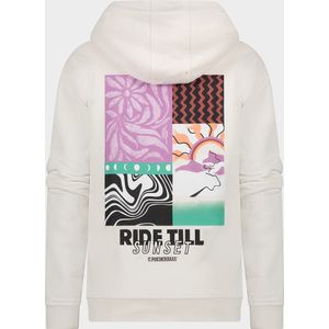 Poederbaas - Arty Hoody - Hoodie - Off White - 85% Katoen, 15% Polyester