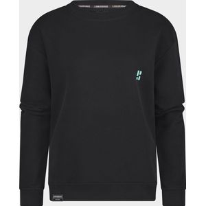 Poederbaas - Arty Sweater - Zwart - Katoen