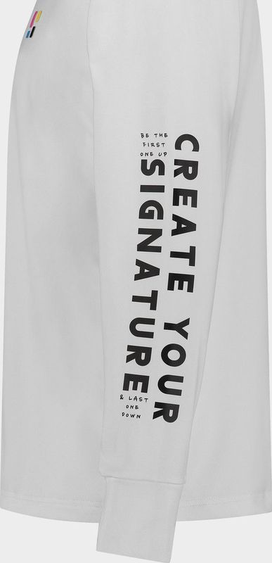 Poederbaas - Arty Longsleeve - Off White - Katoen