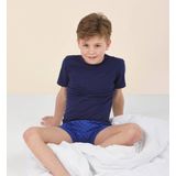 Little Label - Boxershorts - Donkerblauw Palm - Biologische Katoen - 5 Pack
