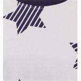 Little Label pyjama met all over print van biologisch katoen blauw