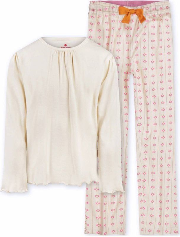 Little Label - Pyjama - Met Bloemenprint - Lange Mouwen