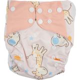 Honeybears - Zwemluier - Rose met Giraffe - Wasbaar en Verstelbaar