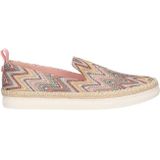 La Strada - Loafer - Zwart - Textiel/Imitatieleer