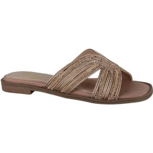 La Strada - 2401931-1033 - Slippers - Rood - Imitatieleer - Rubber