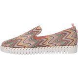 La Strada - 24039-6033 - Instappers - Pink/Yellow - Knitted Textiel