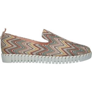 La Strada - 24039-6033 - Instappers - Pink/Yellow - Knitted Textiel - Rubber Zool