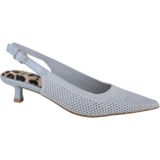 La Strada - Slingback - Lichtgrijs - Knitted - Dames