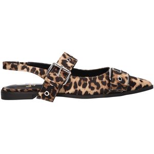 La Strada - Slingback - Luipaard - Met Gesp - Voetbed met Memory Foam