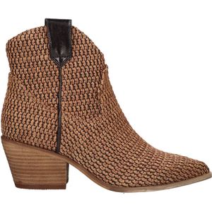 La Strada - 2302346 Enkellaarsjes - Tan - Raffia