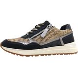 La Strada - Sneaker - Zwart - Dames - Met Rits