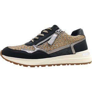 La Strada - Sneaker - Zwart - Dames - Met Rits