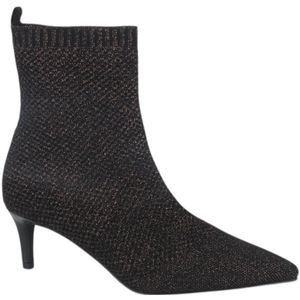 La Strada - Knitted Enkellaarsjes - Brons