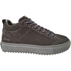 Rehab - Graig Nub - Sneaker - Zwart - Nubuck Leer - Antibacterieel Voetbed