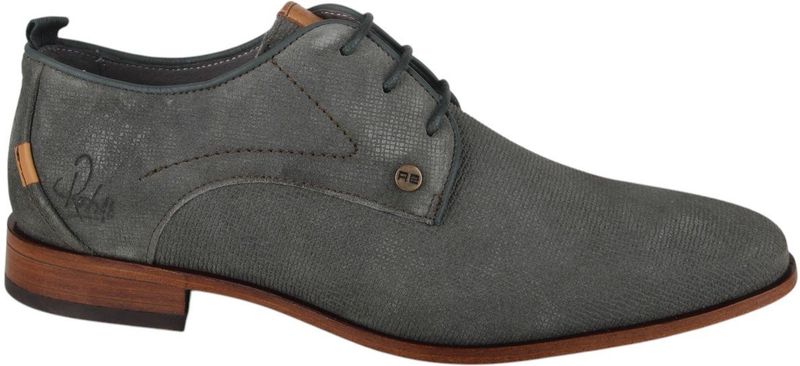 Rehab - Greg Wall - Geklede Schoen - Groen - Suède, Leer Voering, Rubber en Leer Buitenzo