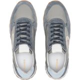 Rehab - Maddox Mix - Sneakers - Blue Sand - Suède, Nylon, Leer
