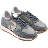 Rehab - Maddox Mix - Sneakers - Blue Sand - Suède, Nylon, Leer