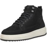 Rehab - Rafa Nub - Veterboots - Zwart - Hoogwaardig Nubuckleer