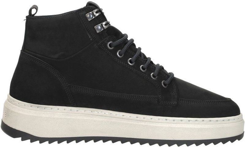 Rehab - Rafa Nub - Veterboots - Zwart - Hoogwaardig Nubuckleer