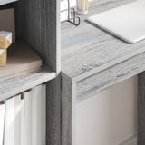 Bureau - Grijs Sonoma - Spaanplaat - Compact Ontwerp