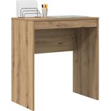 vidaXL - Bureau Artisan - Eiken - Gelaagd Hout - Ruimtebesparend