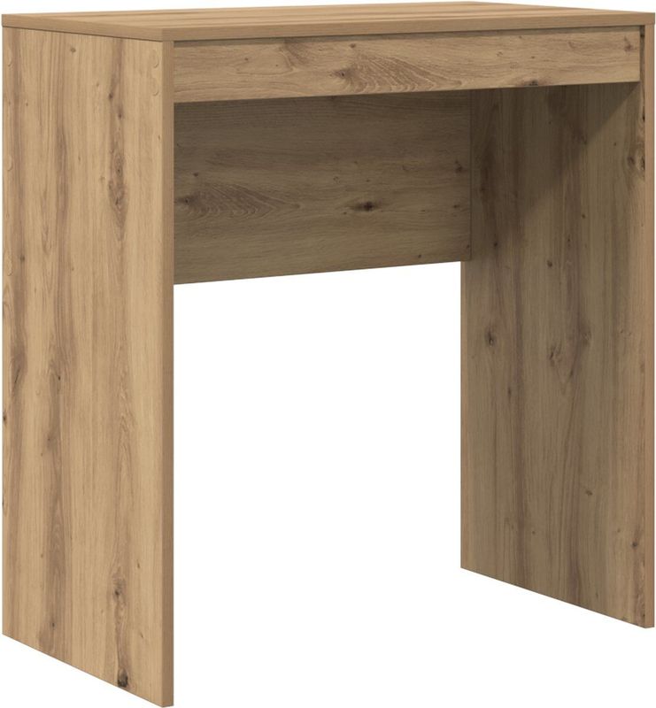 vidaXL - Bureau Artisan - Eiken - Gelaagd Hout - Ruimtebesparend