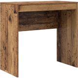 Rustiek Schrijfbureau - Warm Hout - Massief Gerecycled Hout - Functionele Lade