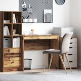 vidaXL Bureau - Rustiek Hout - Engineered Wood - Compact Ontwerp