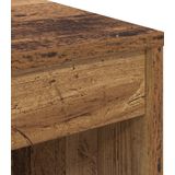 vidaXL Bureau - Rustiek Hout - Engineered Wood - Compact Ontwerp