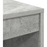 Minimalistisch Bureau - Beton Grijs - Geengineerd Hout - Compact