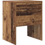 vidaXL Bureau - Rustiek - Bruin - Geengineerd Hout - 60x50x76 cm