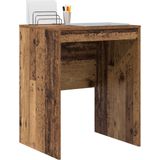 vidaXL Bureau - Rustiek - Bruin - Geengineerd Hout - 60x50x76 cm