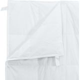 Dekbed - 2-in-1 - Wit - Katoen - Dons en Veren