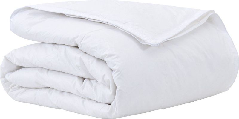 Dekbed - 2-in-1 - Wit - Katoen - Dons en Veren