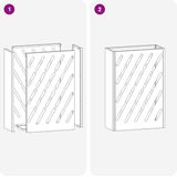 Paraplubak - Zwart - Gepoedercoat Staal - Ruime Opslag