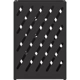 Paraplubak - Zwart - Gepoedercoat Staal - Ruime Opslag