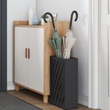 Paraplubak - Zwart - Gepoedercoat Staal - Ruime Opslag