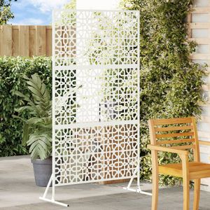 QUICK STAR Inkijkbescherming waaiers 115 x 115 cm beige met wandplaat