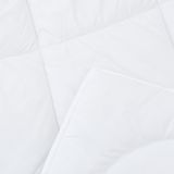 vidaXL Dekens & Duvets - Dekbed - Wit - Microvezel